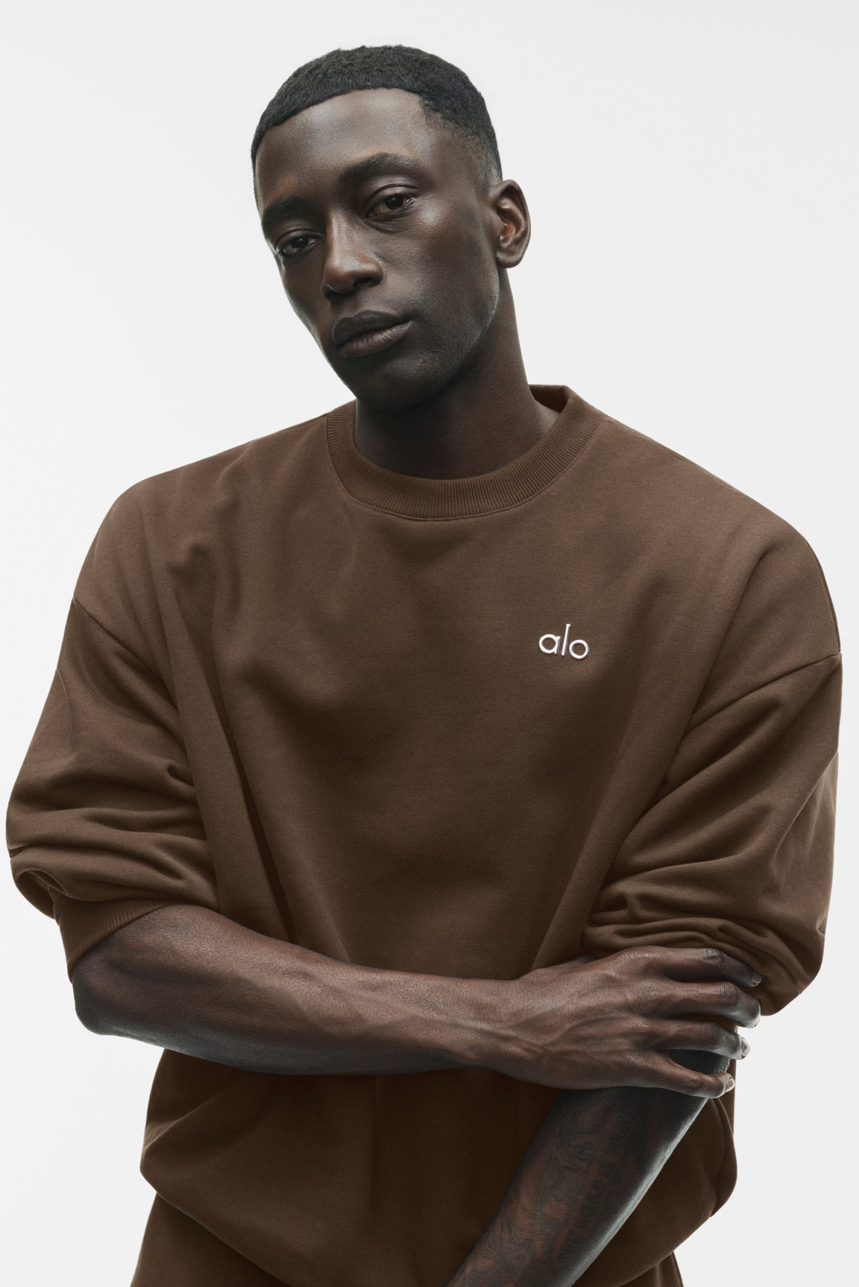 Accolade Crew Neck Pullover - Espresso - Image 4