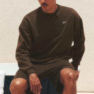 Accolade Crew Neck Pullover - Espresso