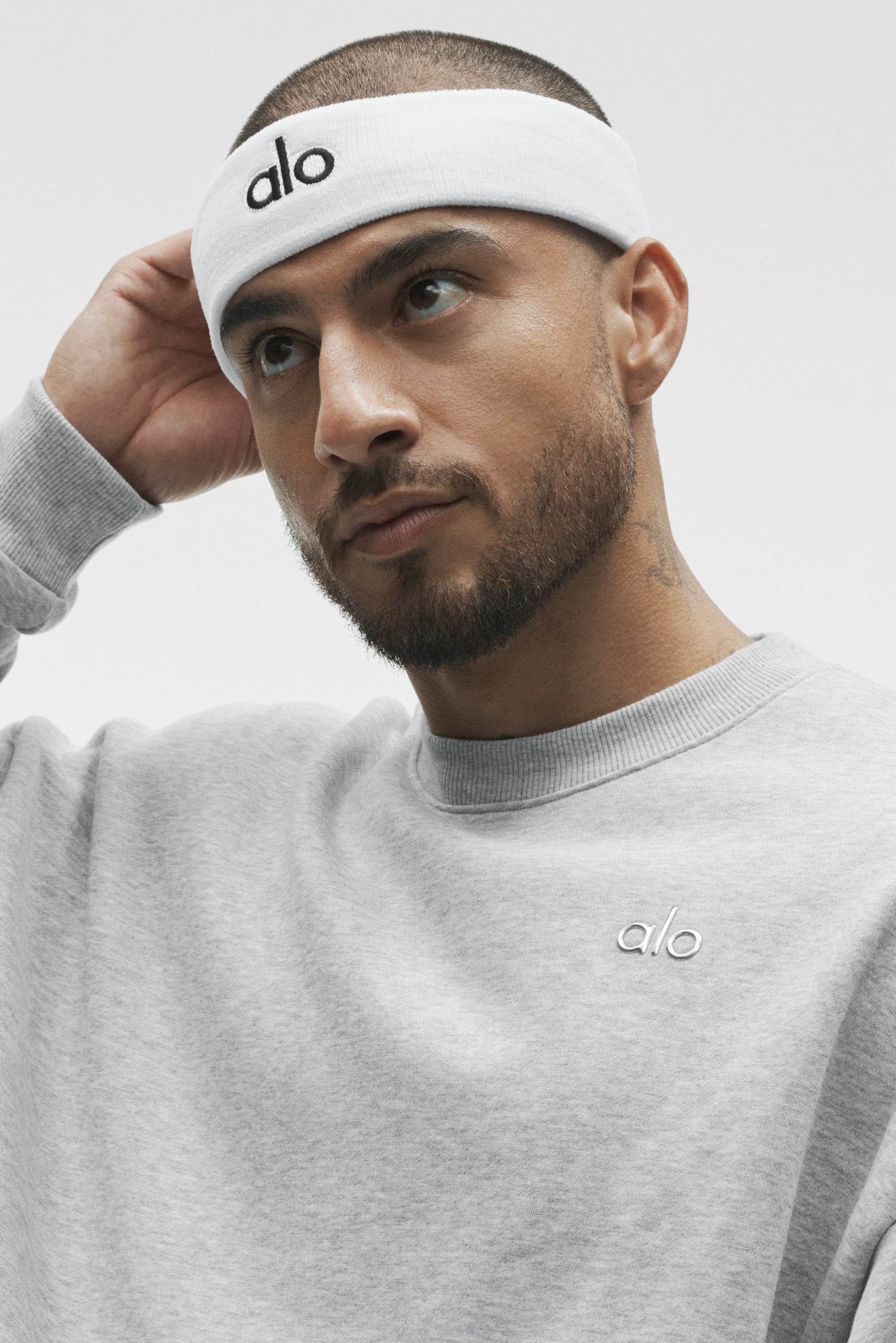 Accolade Crew Neck Pullover - Athletic Heather Grey - Image 3