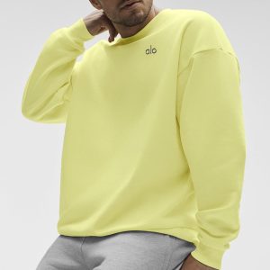 Accolade Crew Neck Pullover - Sunshine
