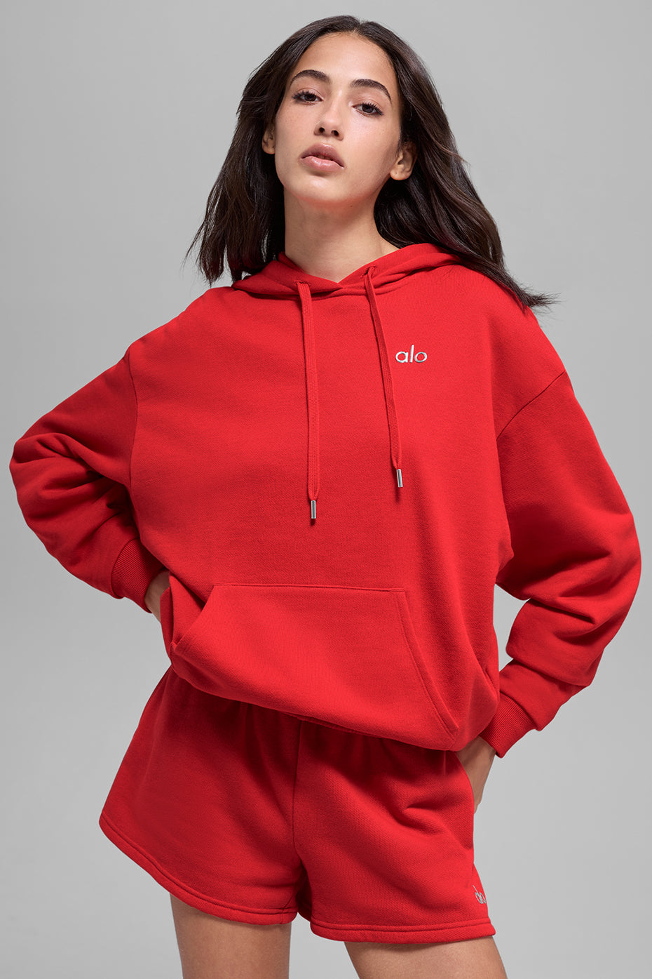 Accolade Hoodie - Bright Red - Image 2