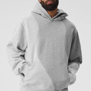 Make Waves Hoodie - Athletic Heather Grey Tonal