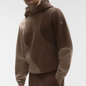 Make Waves Hoodie - Espresso Tonal