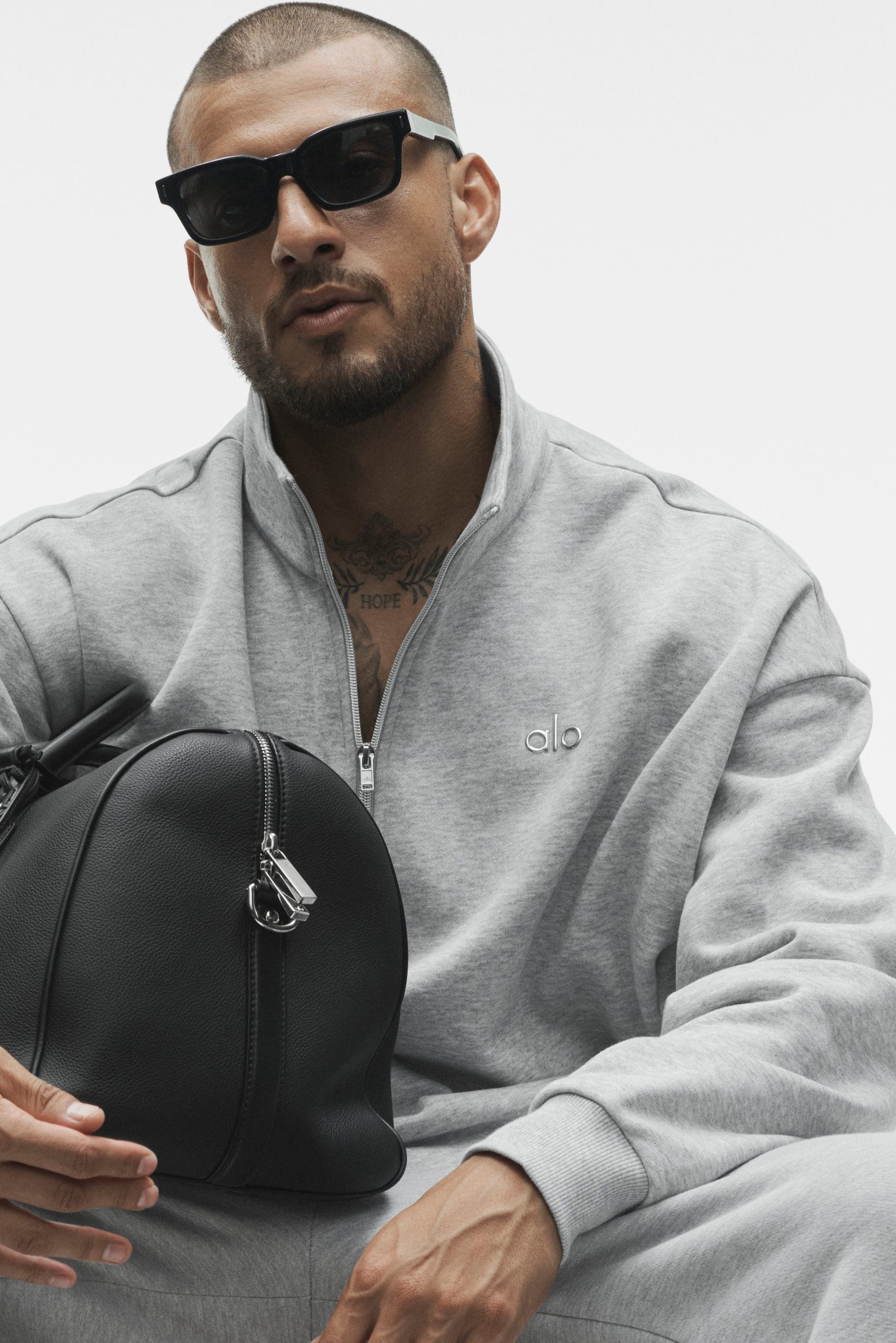 Accolade 1/4 Zip Pullover - Athletic Heather Grey - Image 3