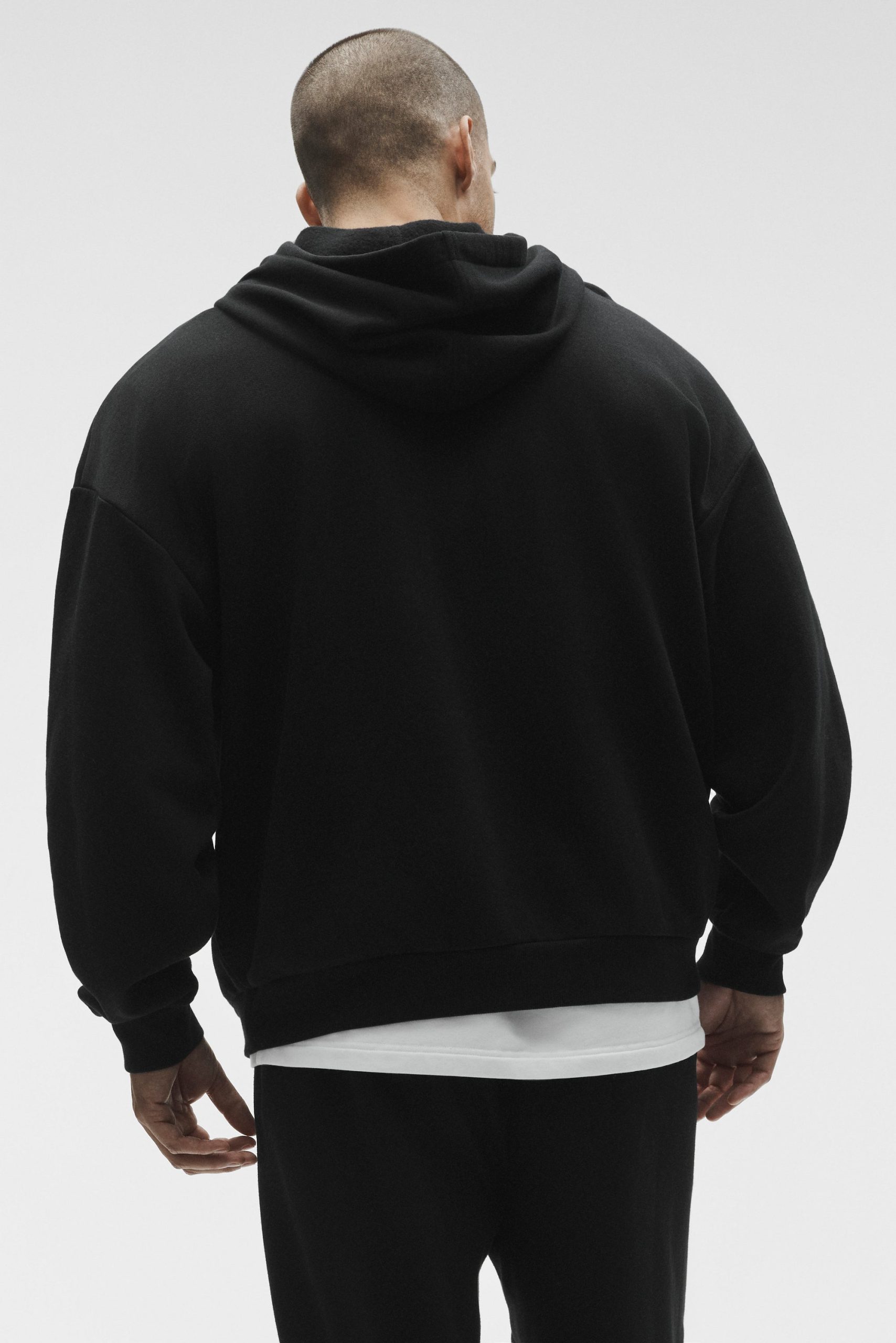 Accolade Full Zip Hoodie - Black - Image 4