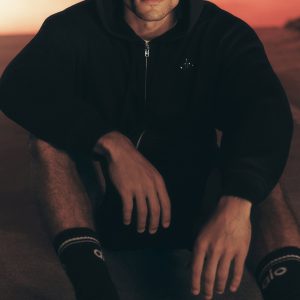Accolade Full Zip Hoodie - Black