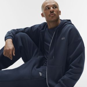 Accolade Full Zip Hoodie - Navy