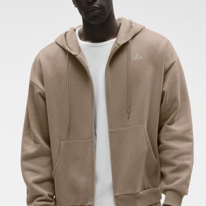 Accolade Full Zip Hoodie - Gravel