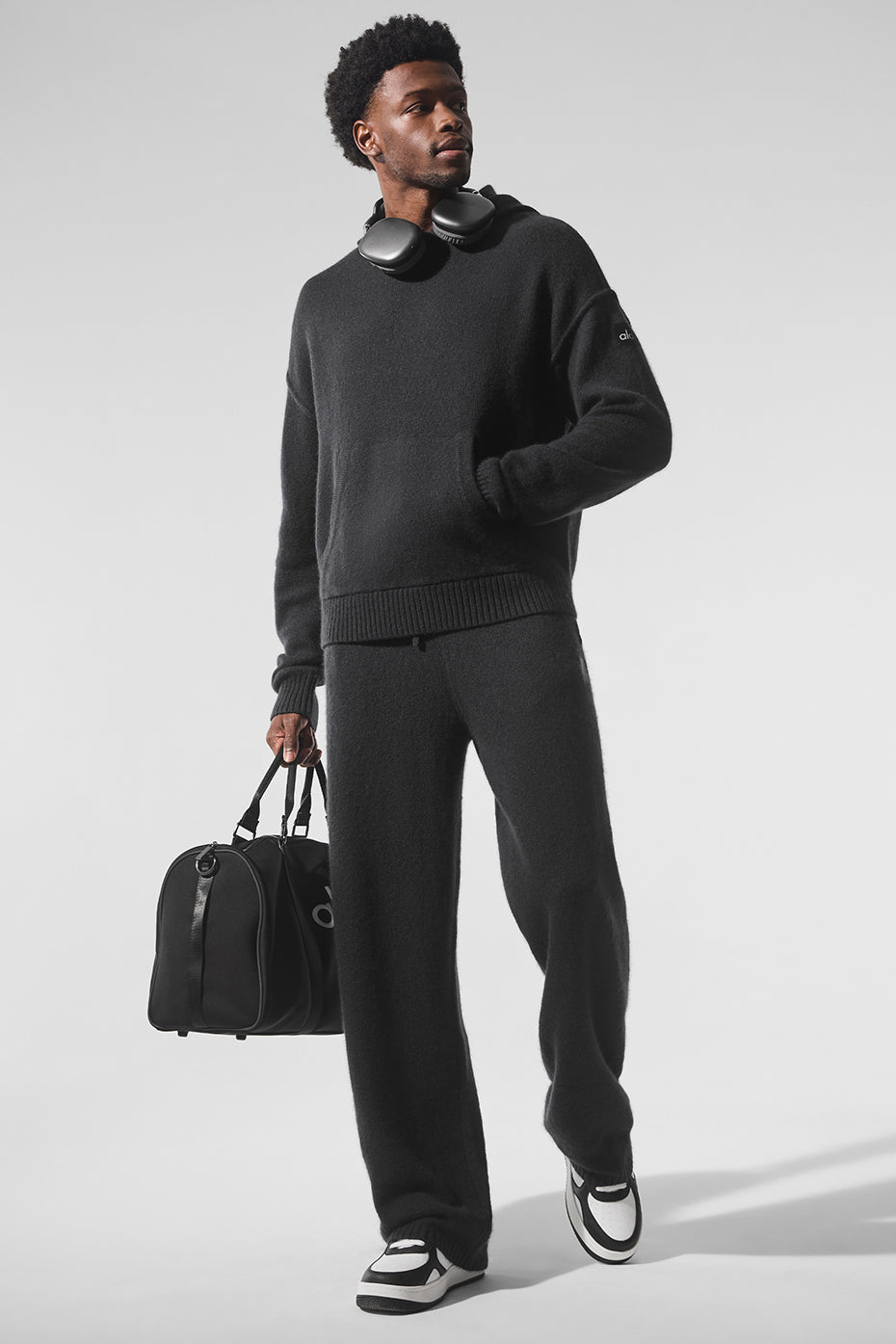 Wool?Cashmere New Class Hoodie - Black - Image 4