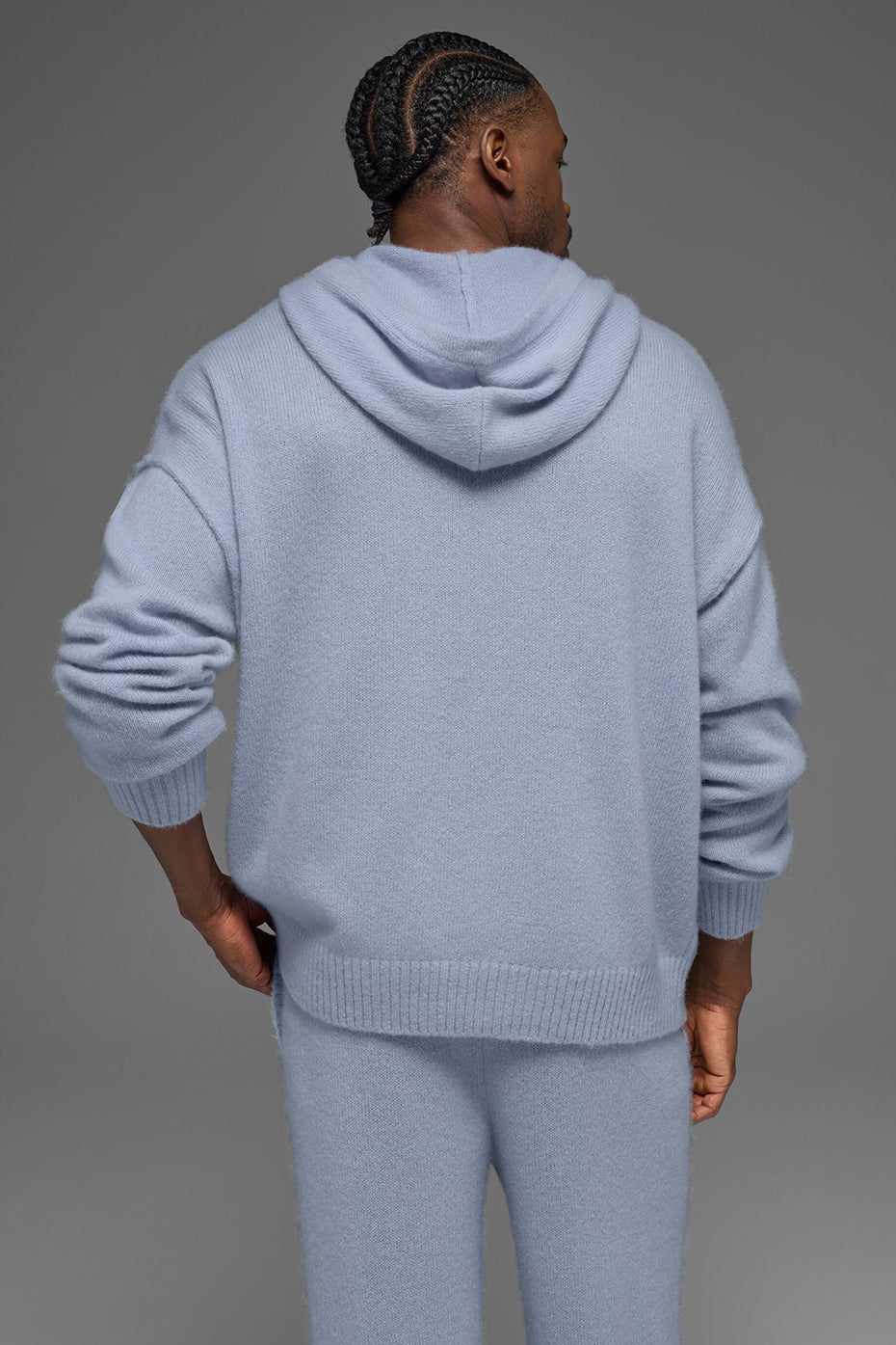 Wool?Cashmere New Class Hoodie - Winter Frost - Image 2