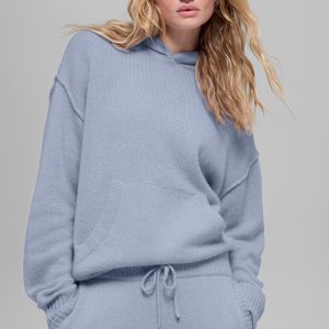 Wool?Cashmere New Class Hoodie - Winter Frost