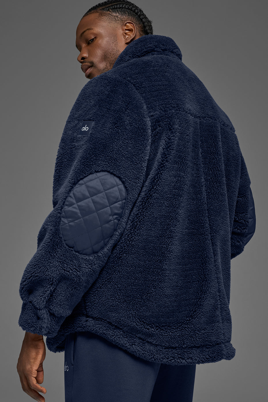Sherpa Edge Shacket - Navy - Image 4