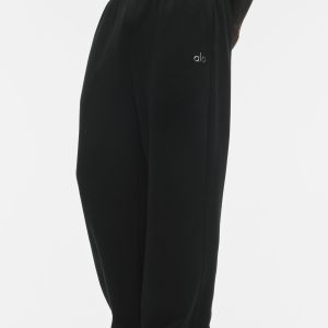Accolade Straight Leg Sweatpant - Black