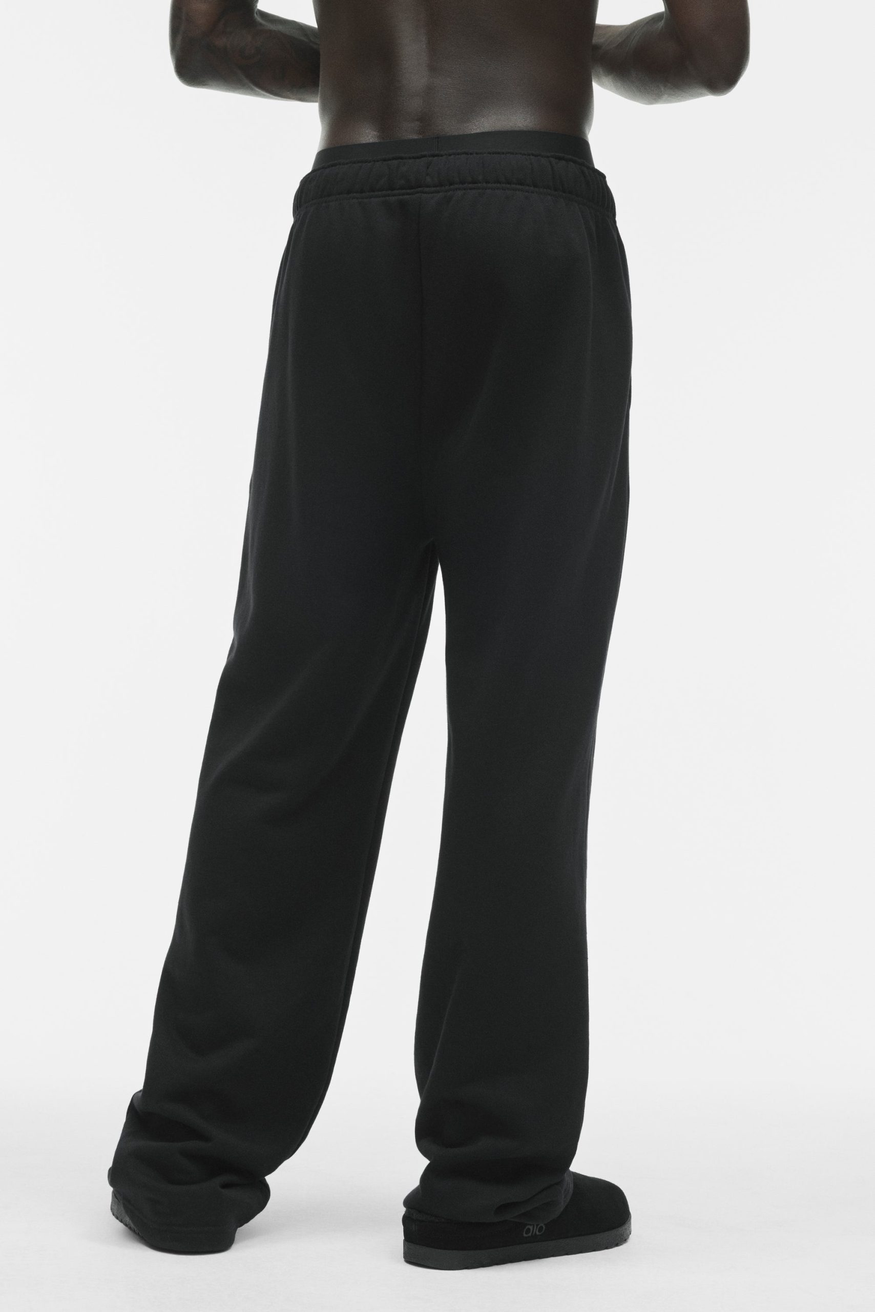 Accolade Straight Leg Sweatpant - Black - Image 3
