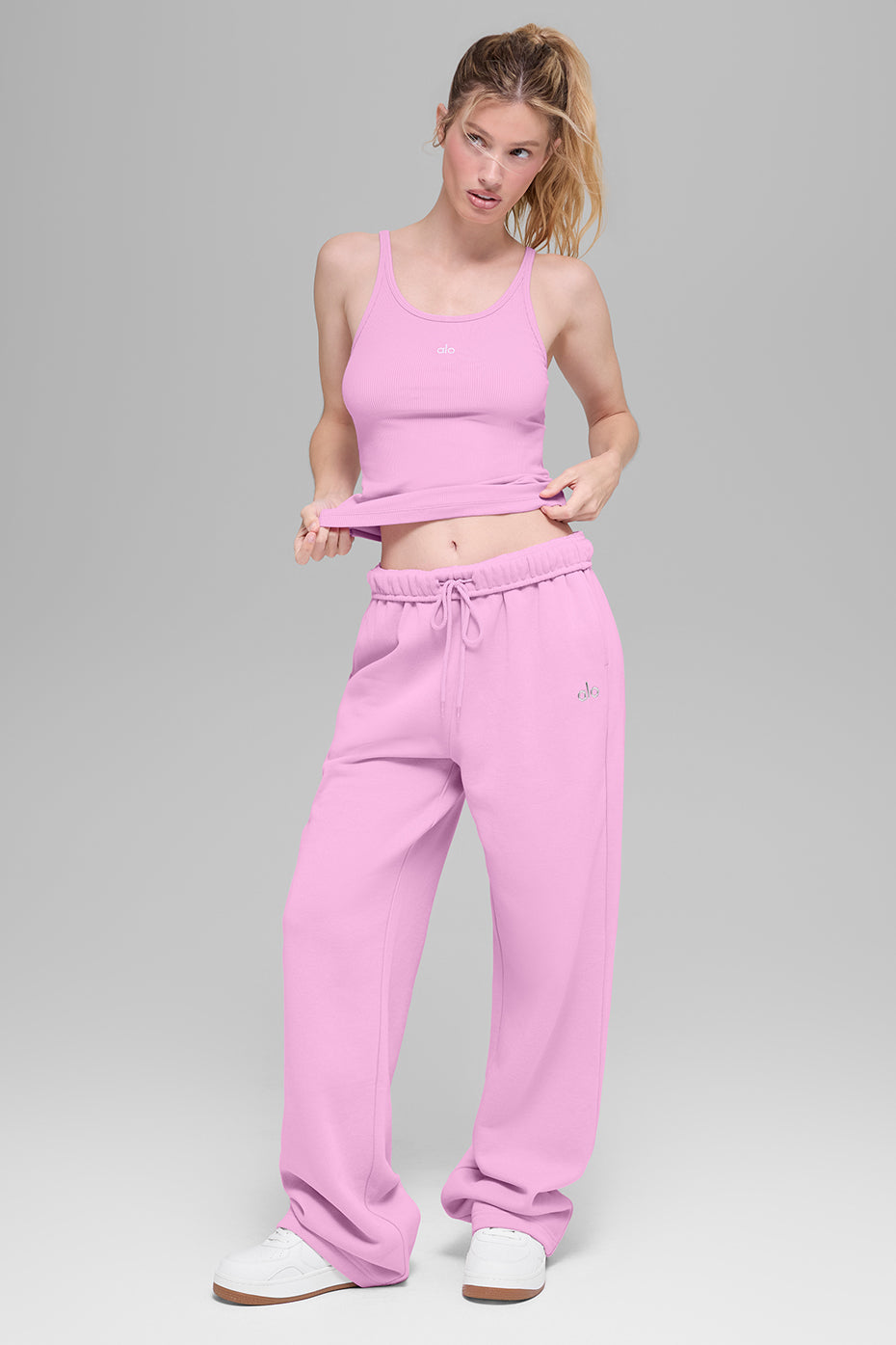 Accolade Straight Leg Sweatpant - Candy Heart Pink - Image 5