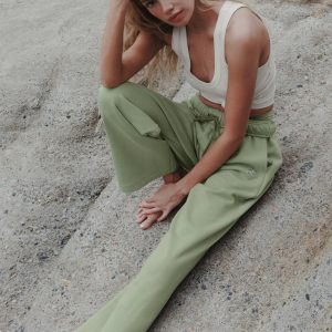 Accolade Straight Leg Sweatpant - Dune Grass