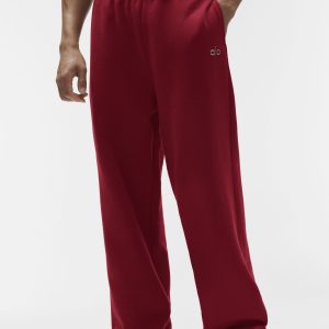 Accolade Straight Leg Sweatpant - Summer Romance Red