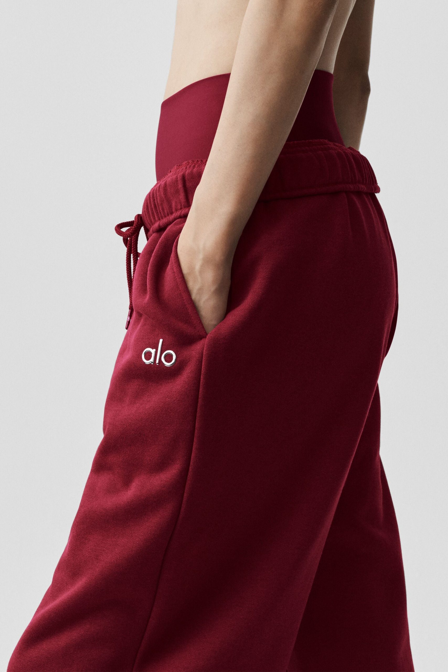 Accolade Straight Leg Sweatpant - Summer Romance Red - Image 3