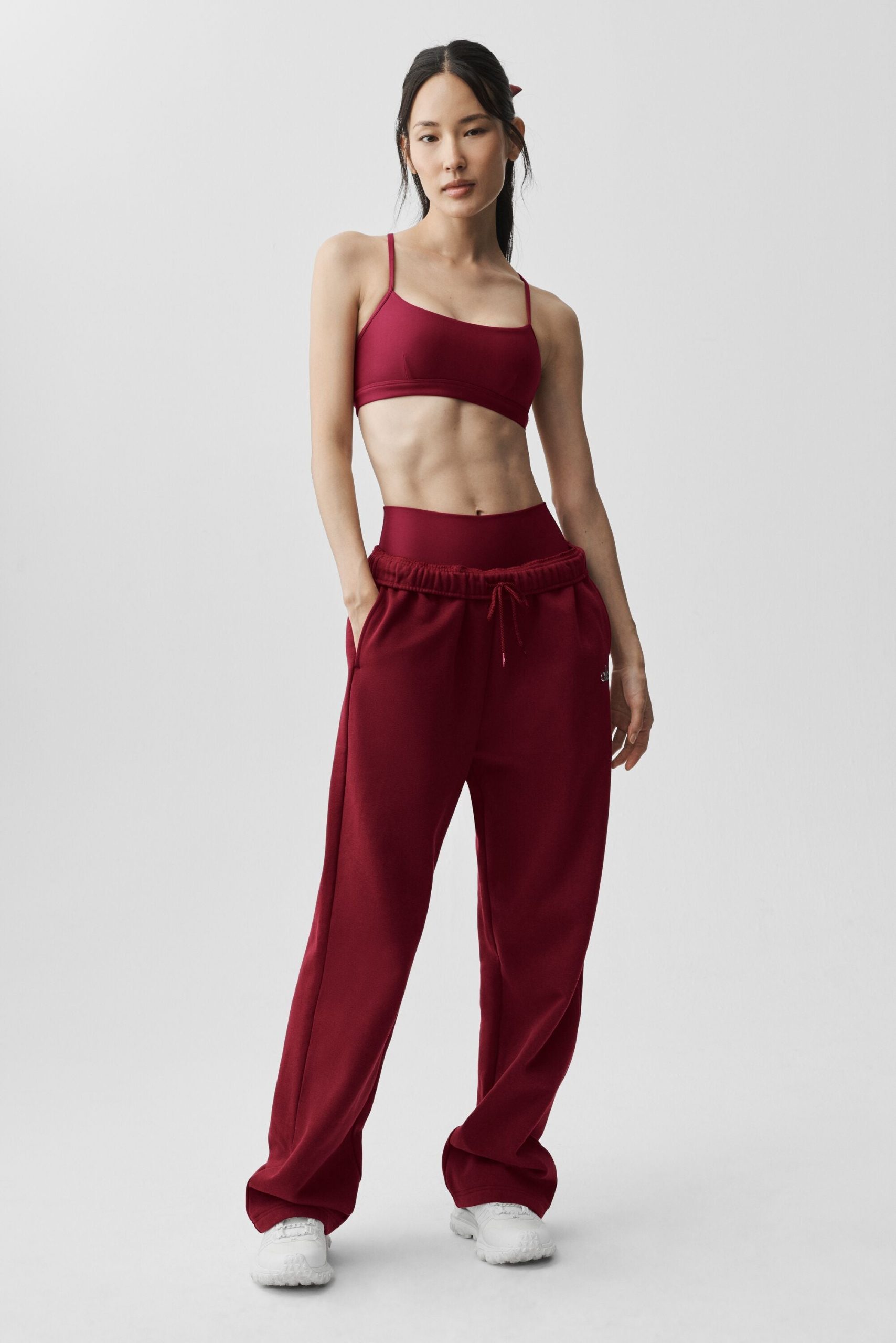 Accolade Straight Leg Sweatpant - Summer Romance Red - Image 5