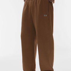 Accolade Straight Leg Sweatpant - Sun Kissed Brown