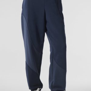 Make Waves Sweatpant - Navy Tonal