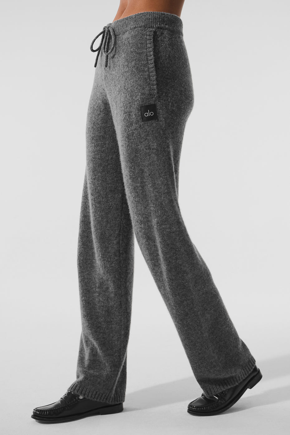 Wool Cashmere New Class Sweatpant - Platinum Grey - Image 4
