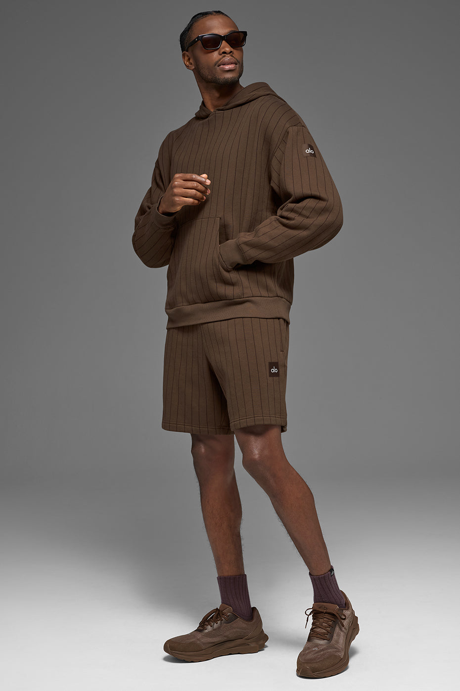 7 Pinstripe Short - Espresso Pinstripe - Image 5