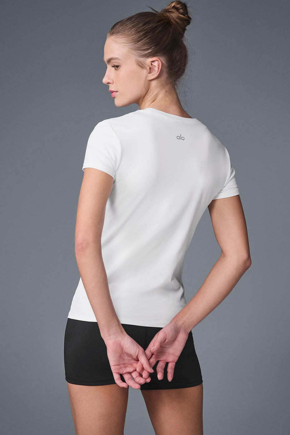 Alosoft Finesse Tee - White - Image 2