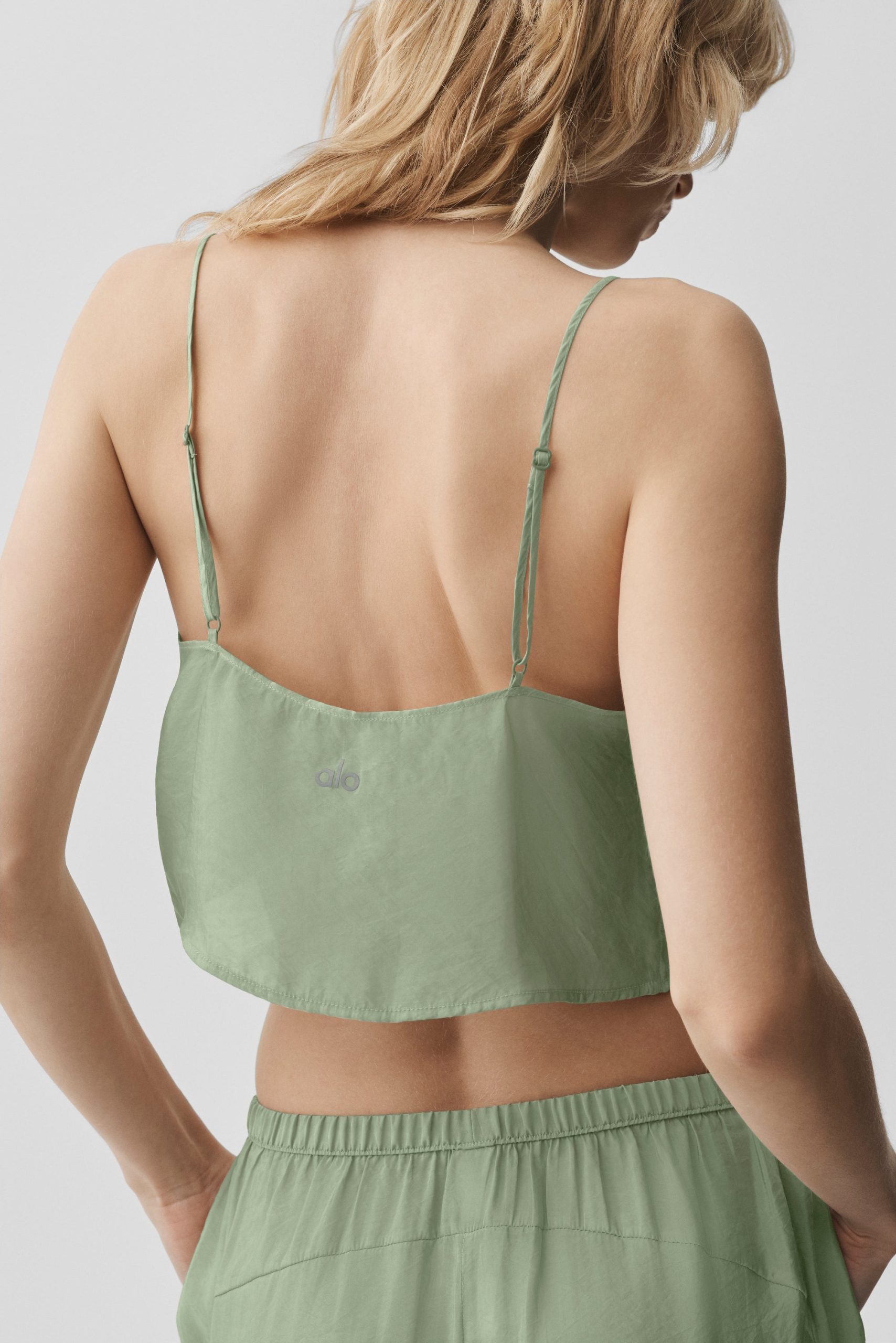 Semi-Sheer Golden Hour Tank - Dune Grass - Image 3