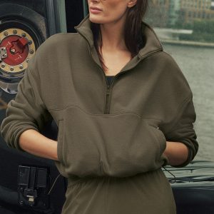 Polar Fleece Retreat Cover Up - Olive Tree