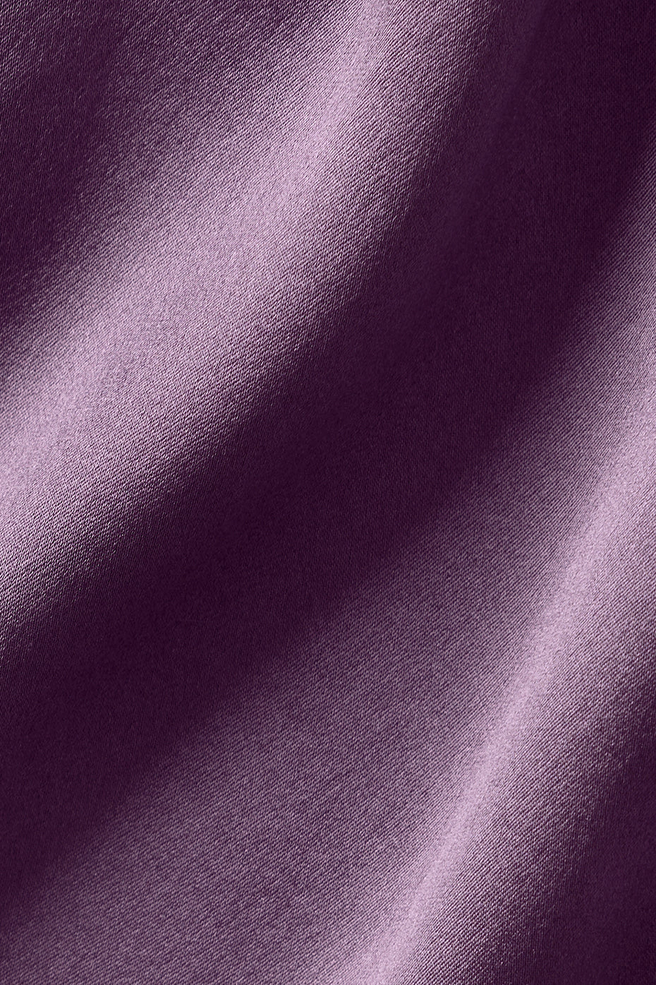 Silk Luminous Cropped Button Down Long Sleeve - Plum Kiss - Image 5