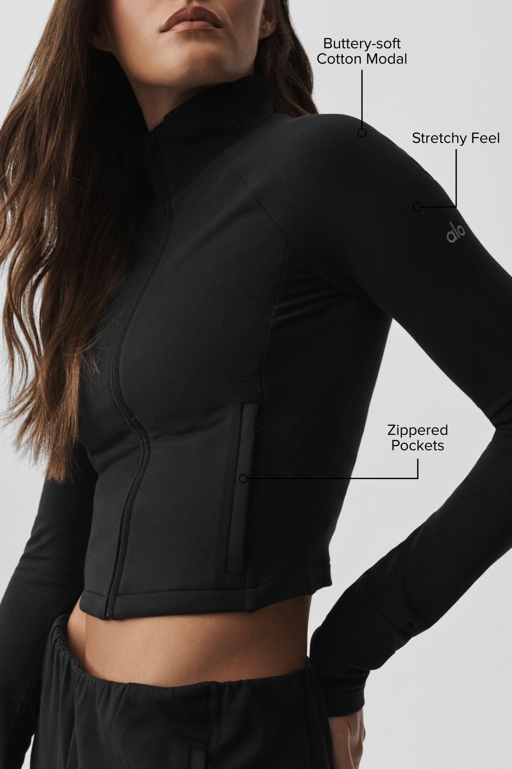 Sway On The Go Jacket - Black - Image 2