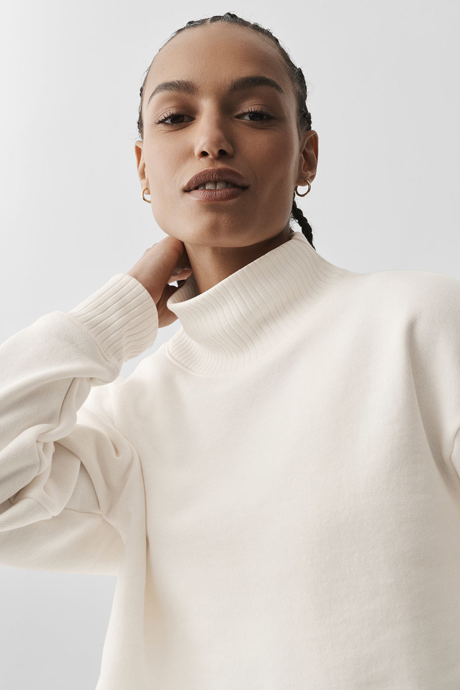 Cropped Serenity Coverup - Ivory - Image 5