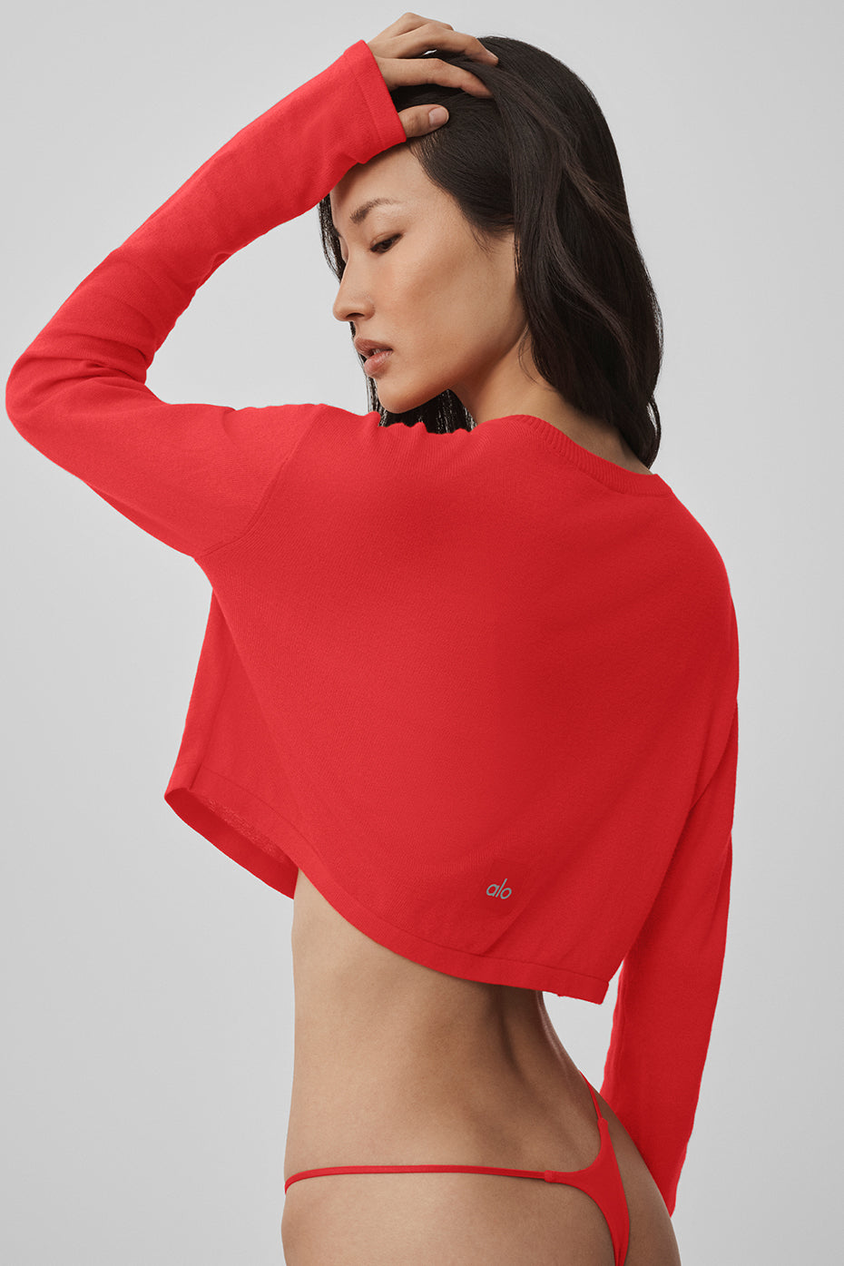Supernatural Sweater Cardigan - Bright Red - Image 2