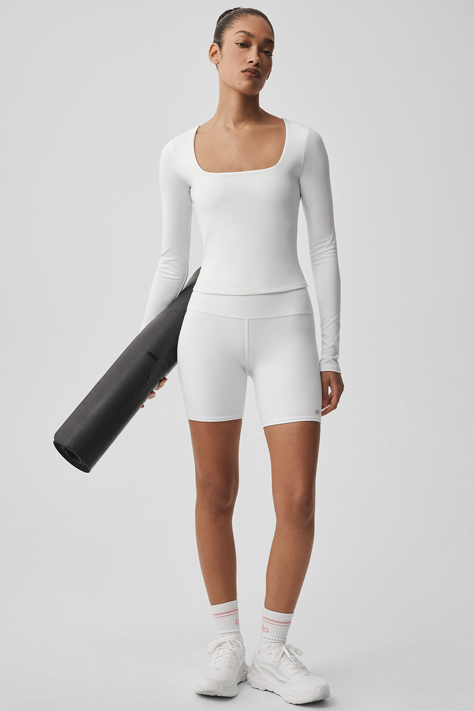 ALO Softsculpt Precision Long Sleeve - White - Image 5