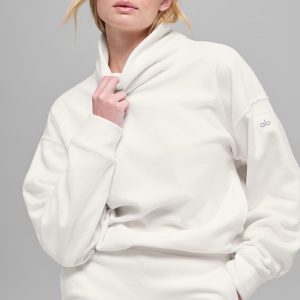 Polar Fleece Hazy Pullover - Ivory