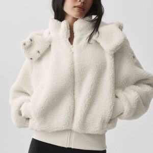 Foxy Sherpa Jacket - Ivory