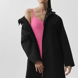 Rain Or Shine Long Coat - Black