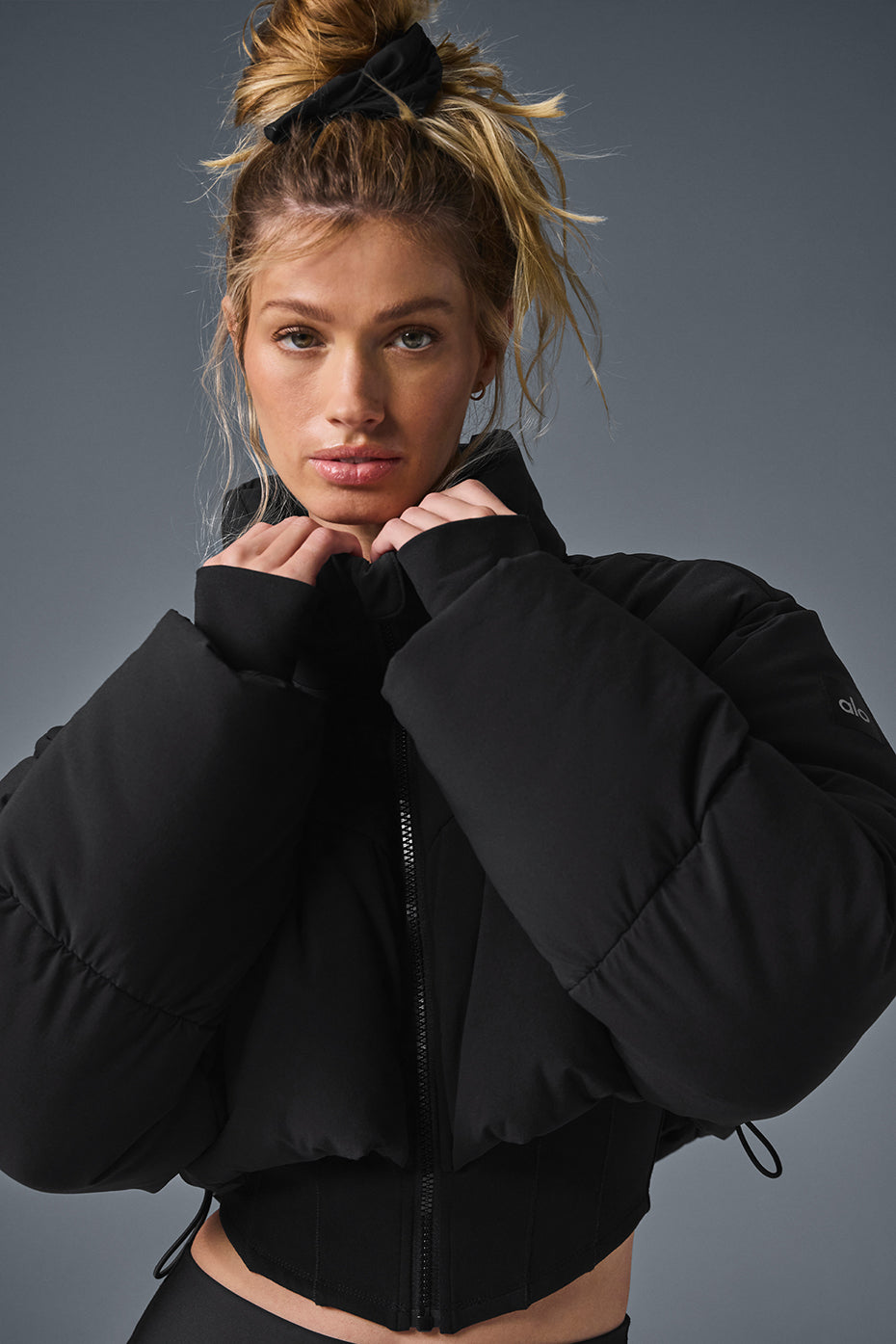 Main Act Corset Puffer - Black - Image 4