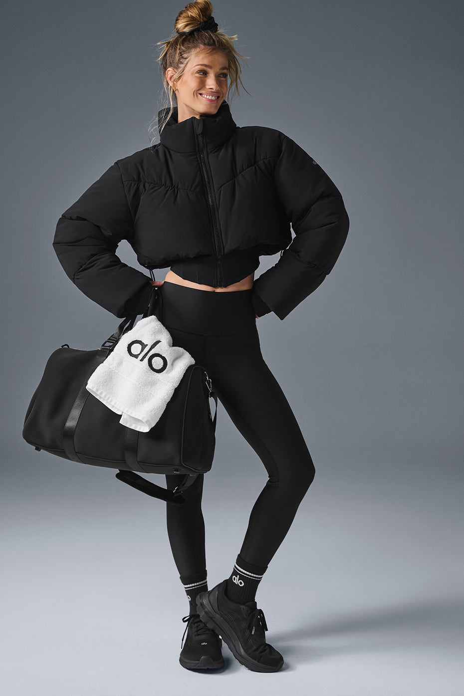 Main Act Corset Puffer - Black - Image 5