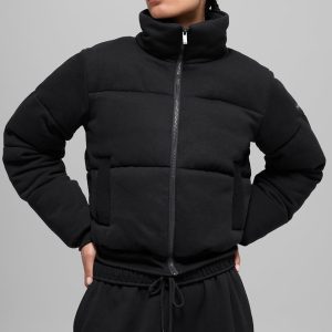 Sweatshirt Puffer - Black