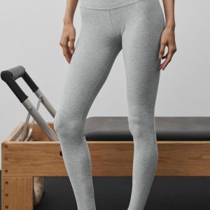 Alosoft High-Waist 7/8 Highlight Legging - Vintage Athletic Heather
