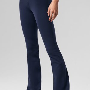 Airbrush High-Waist Bootcut Legging (Regular) - Navy
