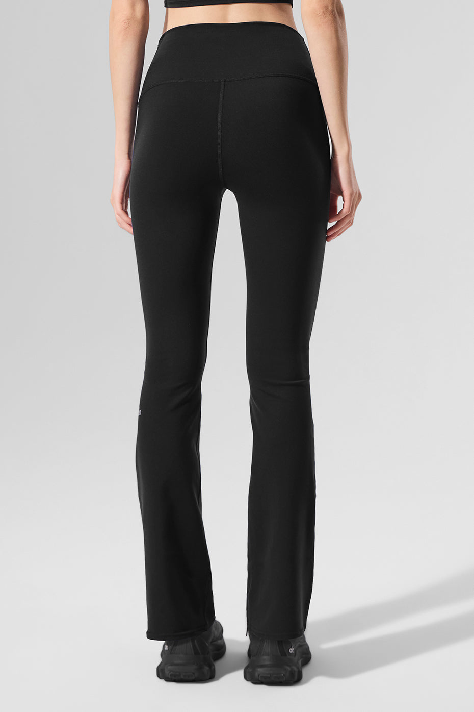 Airbrush High-Waist Bootcut Legging (Short) - Black - Image 6
