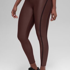 Airlift High-Waist 7/8 Line Up Legging - Brownstone