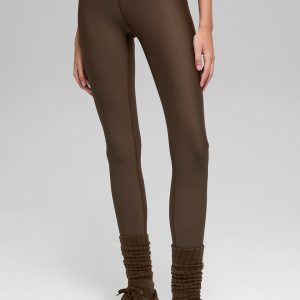Airlift Winter Warm High-Waist Legging - Espresso