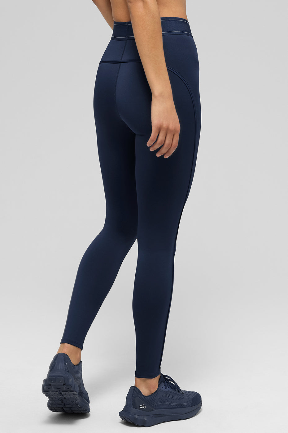 Airlift High-Waist Suit Up Legging - Navy/Navy - Image 2