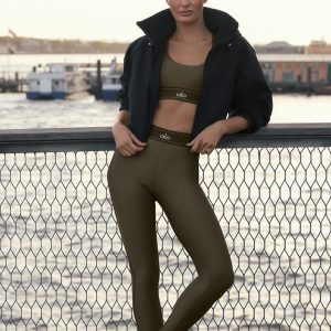 Airlift High-Waist Suit Up Legging - Olive Tree/Olive Tree