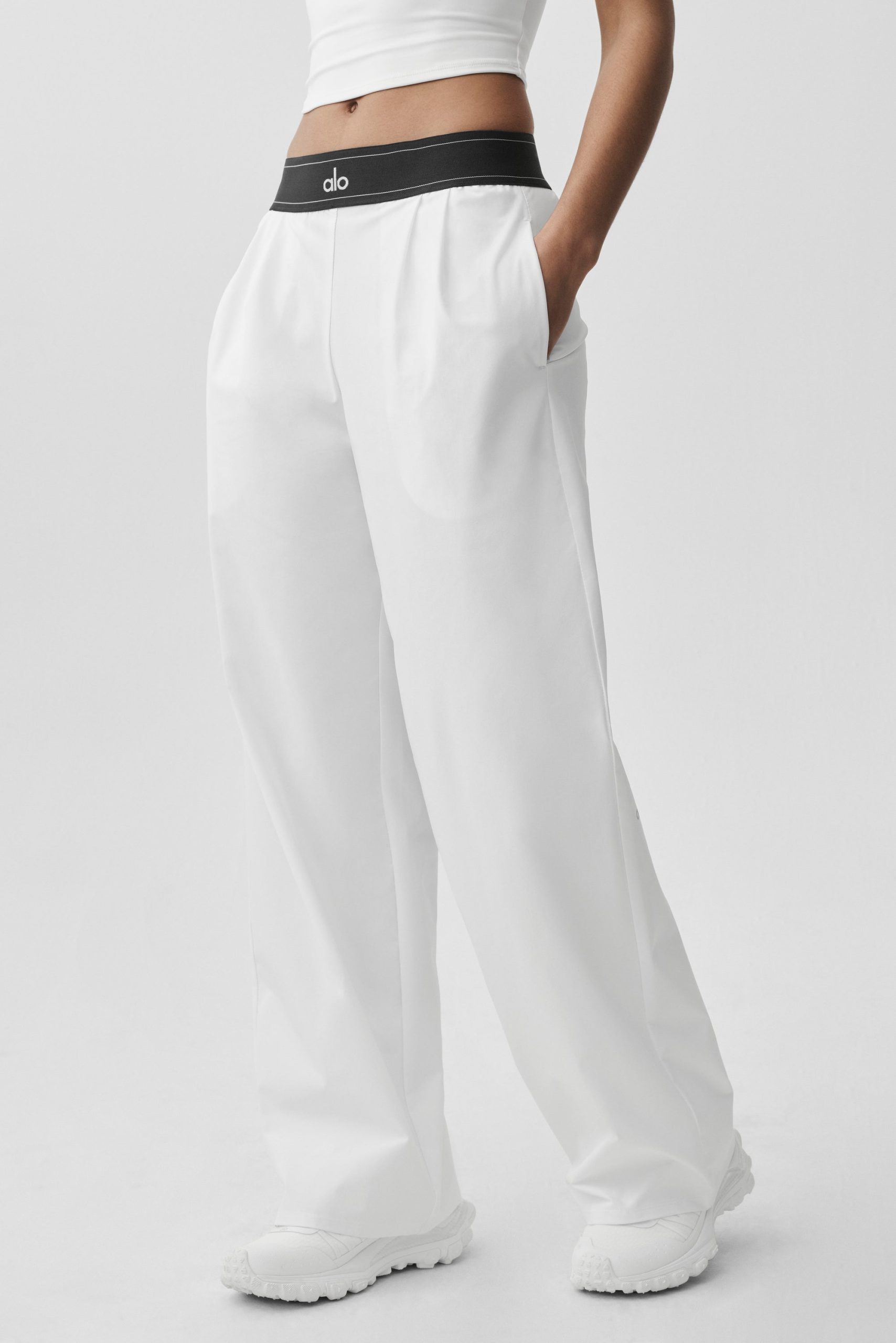 Suit Up Trouser (Regular) - White/Black - Image 2