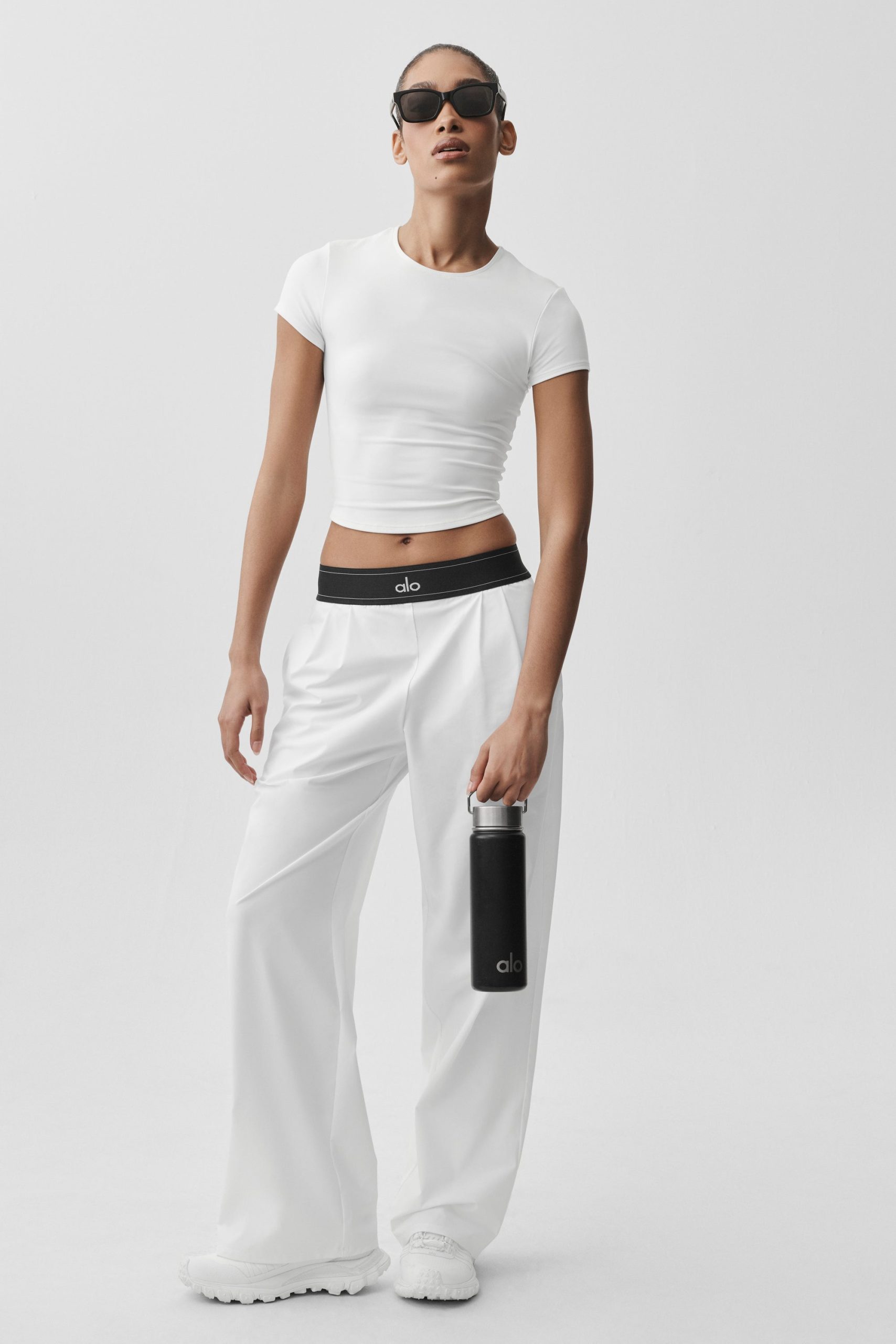Suit Up Trouser (Regular) - White/Black - Image 3